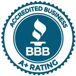 BBB a+ paint company badge